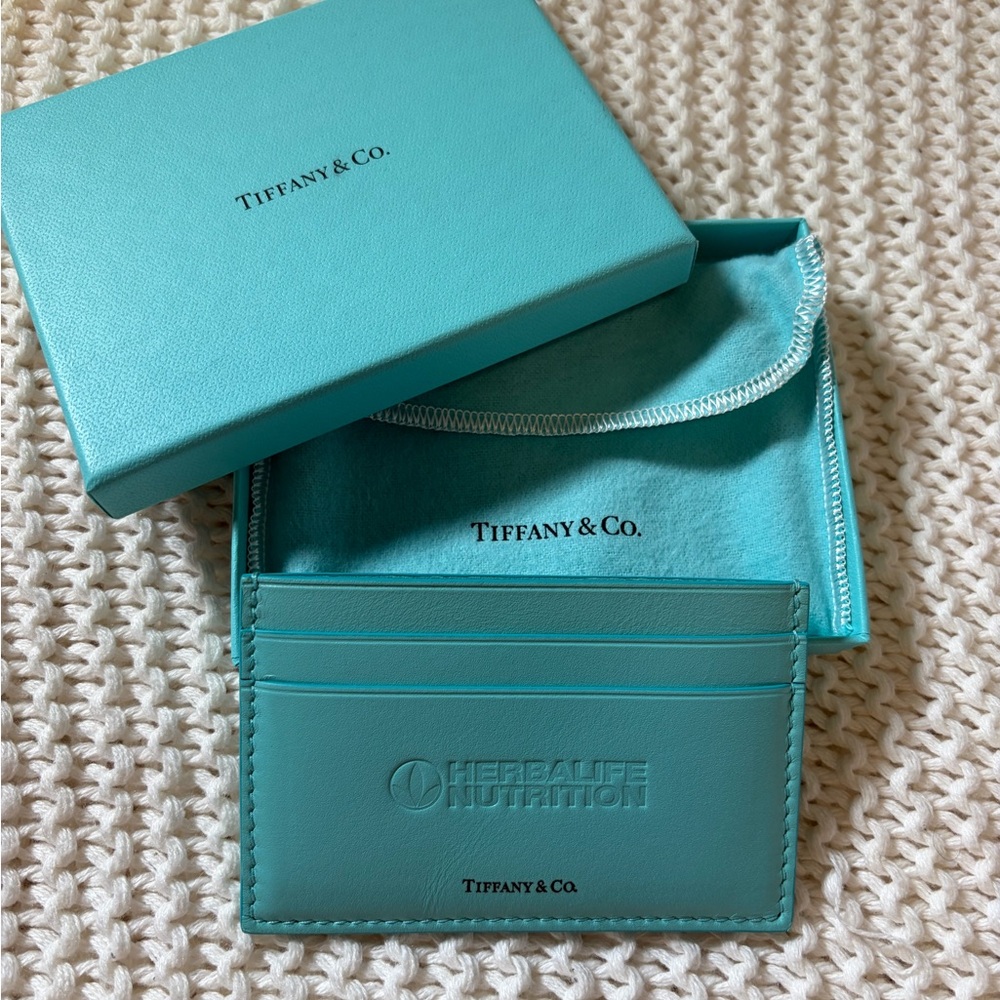 Tiffany & Co. Blue Card Holder